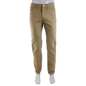 Trademark Beige Denim Straight Leg Work Jeans